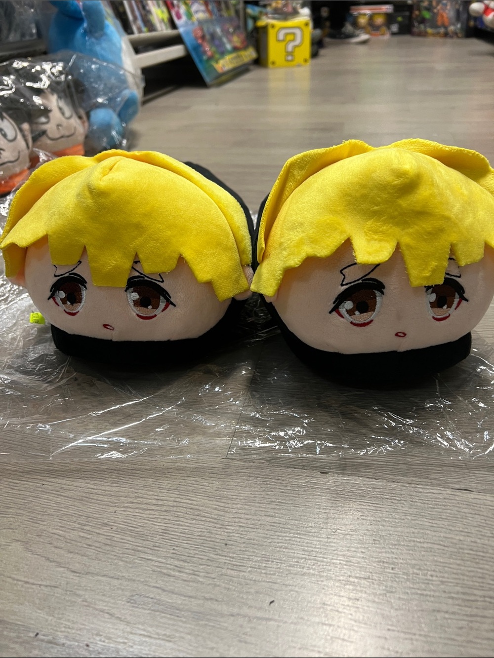 Plush Character Twin Set - Yellow Hair Kids Toy